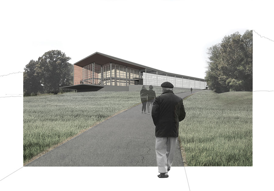 NCMA-PAC-View-From-Park-Render-2